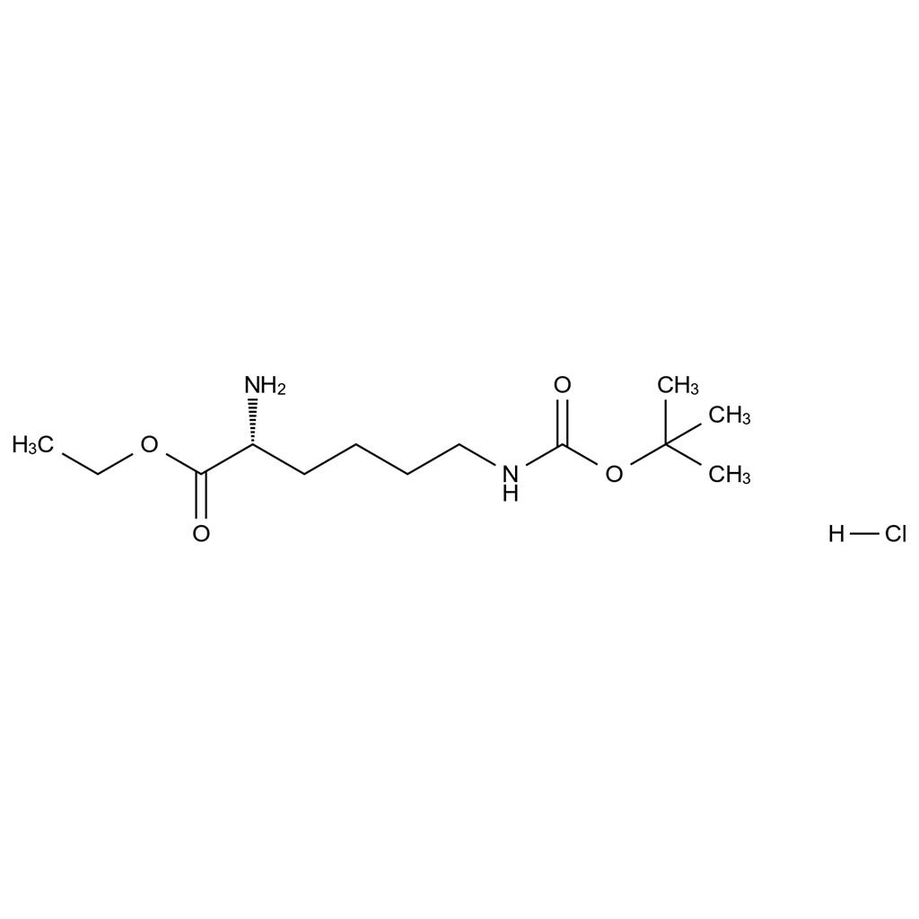 乙基N6-(叔丁氧羰基)-D-賴氨酸 鹽酸鹽,Ethyl 6-N-Boc-D-lysinate HCl