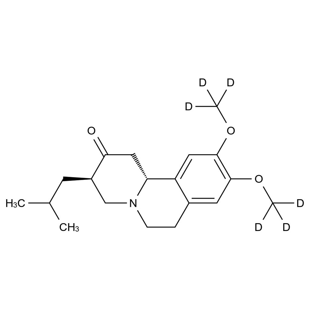 丁苯那嗪-d6,Tetrabenazine-d6