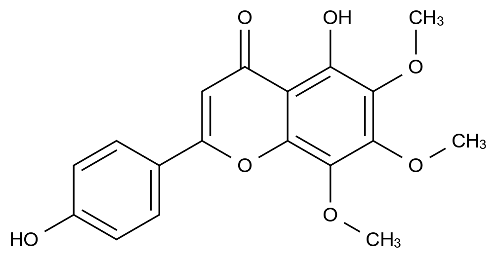 5-Hydroxy-2-(4-hydroxyphenyl)-6,7,8-trimethoxy-4H-chromen-4-one