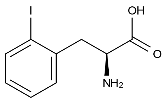 (S)-2-氨基-3-(2-碘苯基)丙酸,(S)-2-Amino-3-(2-iodophenyl)propanoic acid