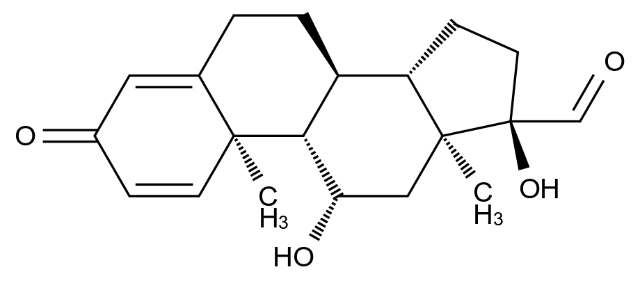 17-Deshydroxyacetyl 17-Carbonyl Prednisolone