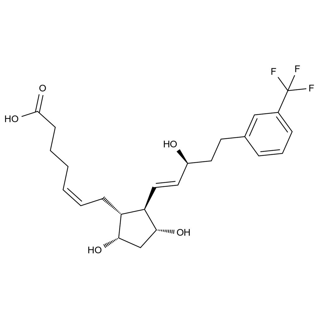 (Z)-7-((1R,2R,3R,5S)-3,5-Dihydroxy-2-((S,E)-3-hydroxy-5-(3-(trifluoromethyl)phenyl)pent-1-en-1-yl)cyclopentyl)hept-5-enoic acid