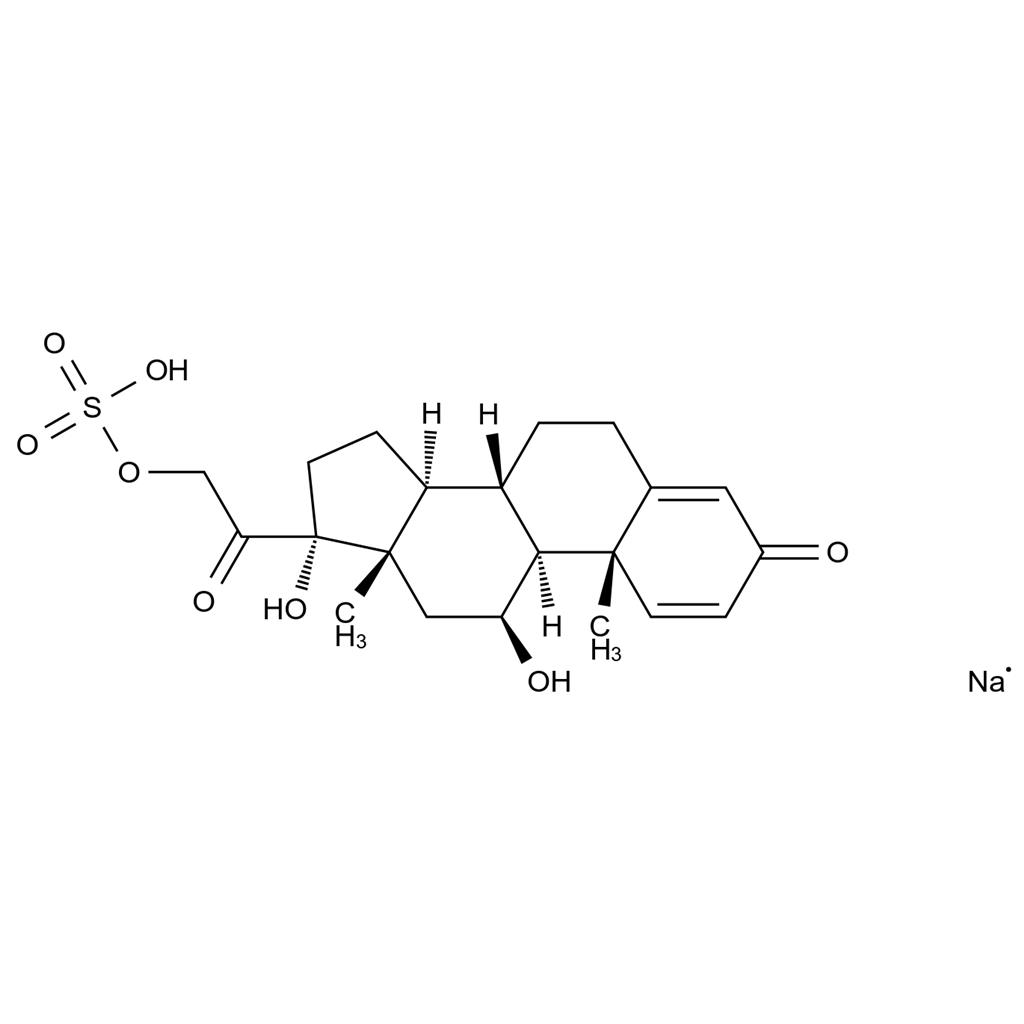 1, 4-PREGNADIEN-11, 17, 21-TRIOL-3, 20-DIONE 21-SULPHATE, SODIUM SALT