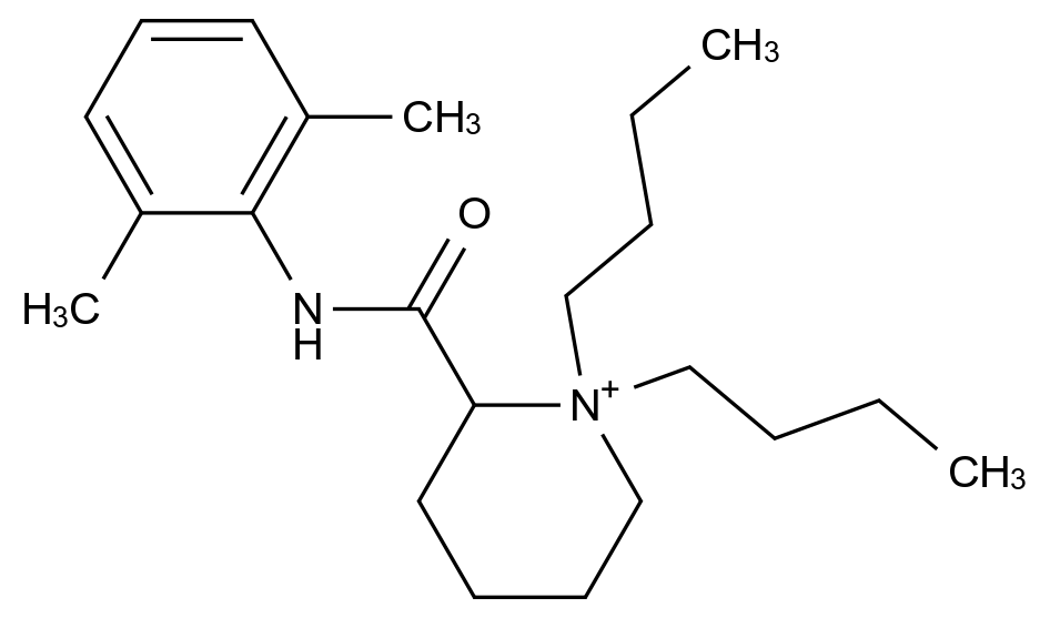 1,1-Dibutyl-2-((2,6-dimethylphenyl)carbamoyl)piperidin-1-ium