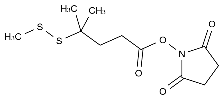 2,5-二氧代吡咯烷-1-基-4-（甲基二硫烷基）戊酸甲酯,2,5-Dioxopyrrolidin-1-yl 4-methyl-4-(methyldisulfanyl)pentanoate