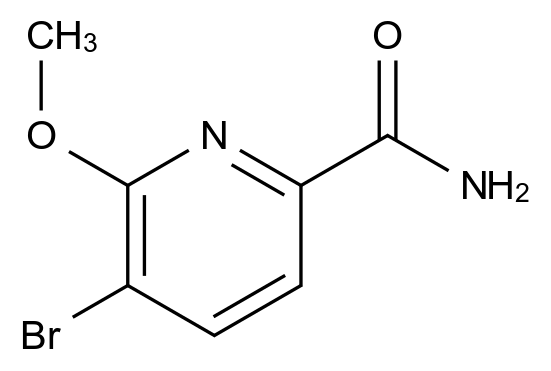 5-Bromo-6-methoxypicolinamide