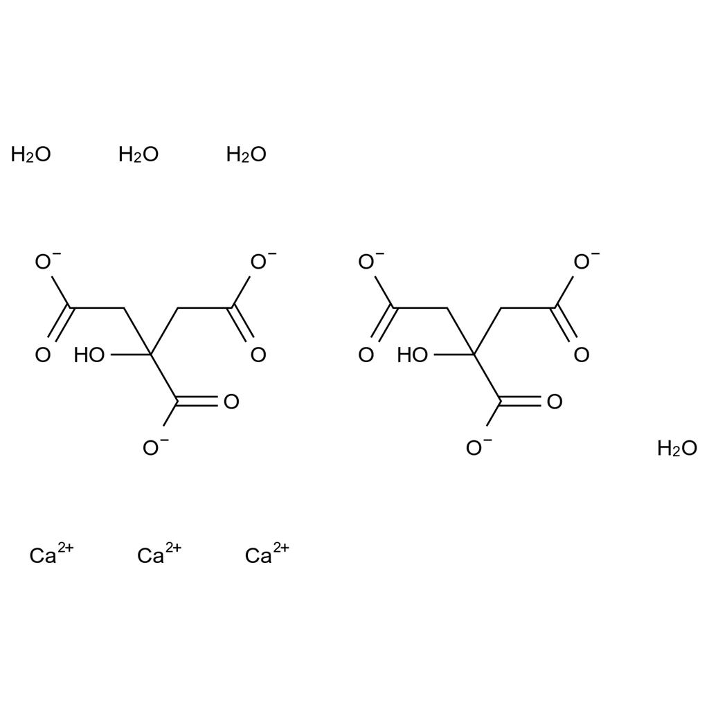 檸檬酸鈣四水合物,Calcium citrate tetrahydrate