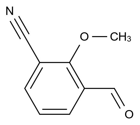 3-甲酰基-2-甲氧基芐腈,3-Formyl-2-methoxybenzonitrile