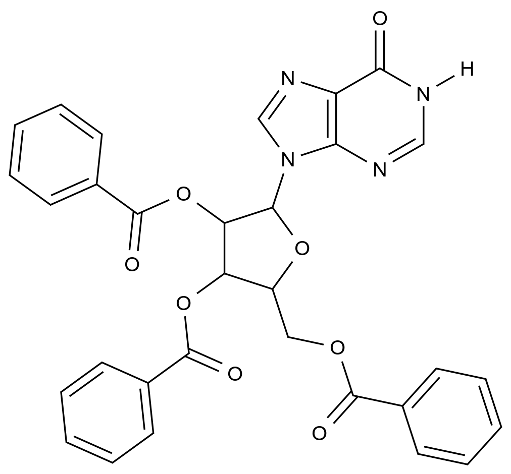 肌苷2',3',5'-三苯甲酸酯,Inosine 2',3',5'-Tribenzoate