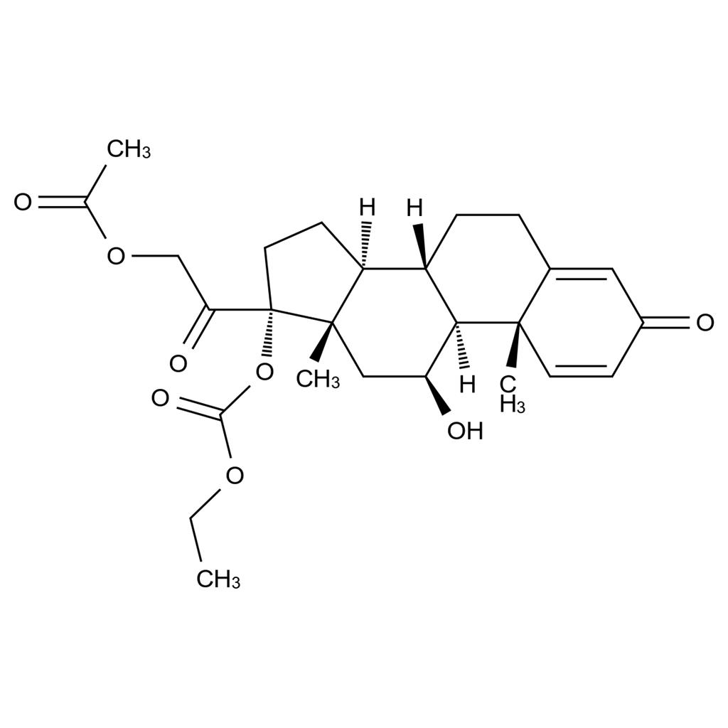 Prednisolone 17-(Ethyl Carbonate) 21-Acetate