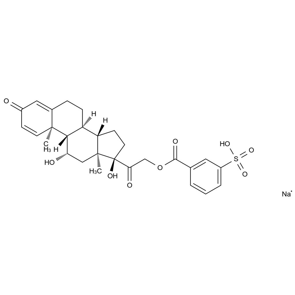 Prednisolone Metasulfobenzoate Sodium Salt