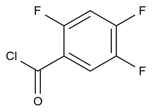 2,4,5-trifluorobenzoyl chloride
2,4,5-tris(fluoranyl)benzoyl chloride
88419-56-1
A842578