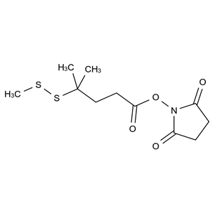 CATO_2,5-二氧代吡咯烷-1-基-4-（甲基二硫烷基）戊酸甲酯_796073-56-8_97%