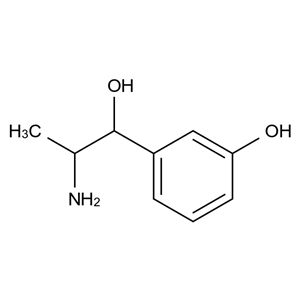 CATO_3-（2-氨基-1-羥丙基）苯酚_7619-17-2_97%