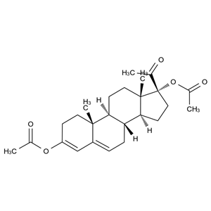 CATO_2-丙基-1,3-二氧雜環(huán)丙烷3,17-二羥基-孕二烯-3,5-二烯-20-酮二乙酸酯_4954-07-8_97%