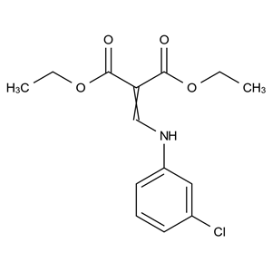 CATO_2-（（（3-氯苯基）氨基）亞甲基）丙二酸二乙酯_3412-99-5_97%