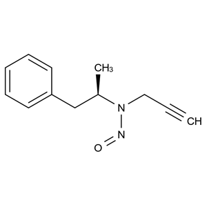 (R)-N-(1-phenylpropan-2-yl)-N-(prop-2-yn-1-yl)nitrous amide,(R)-N-(1-phenylpropan-2-yl)-N-(prop-2-yn-1-yl)nitrous amide