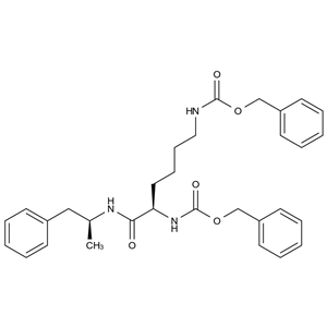 CATO_二芐基（（R）-6-氧代-6-（（（S）-1-苯基丙-2-基）氨基）己烷-1,5-二基）二氨基甲酸酯_5002-57-3_97%