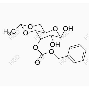 依托泊苷雜質(zhì)5,benzyl ((2R,4aR,6R,7R,8S,8aR)-6,7-dihydroxy-2-methylhexahydropyrano[3,2-d][1,3]dioxin-8-yl) carbonate