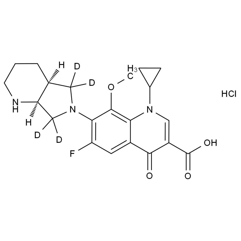 鹽酸莫西沙星-d4,Moxifloxacin-d4 HCl