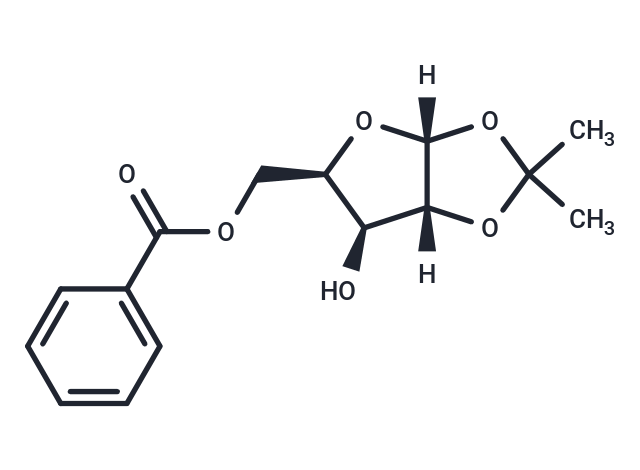 化合物 5-O-Benzoyl-1,2-O-isopropylidene-alpha-D-xylofuranose,5-O-Benzoyl-1,2-O-isopropylidene-alpha-D-xylofuranose