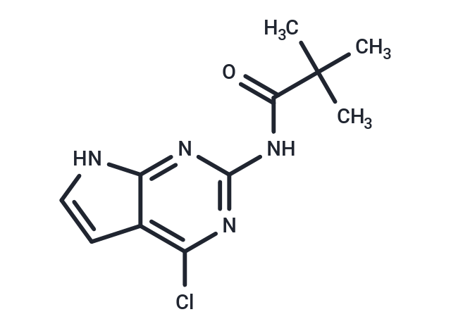 化合物 N-(4-Chloro-7H-pyrrolo[2,3-d]pyrimidin-2-yl)-2,2-dimethyl ?propanamide,N-(4-Chloro-7H-pyrrolo[2,3-d]pyrimidin-2-yl)-2,2-dimethyl ?propanamide