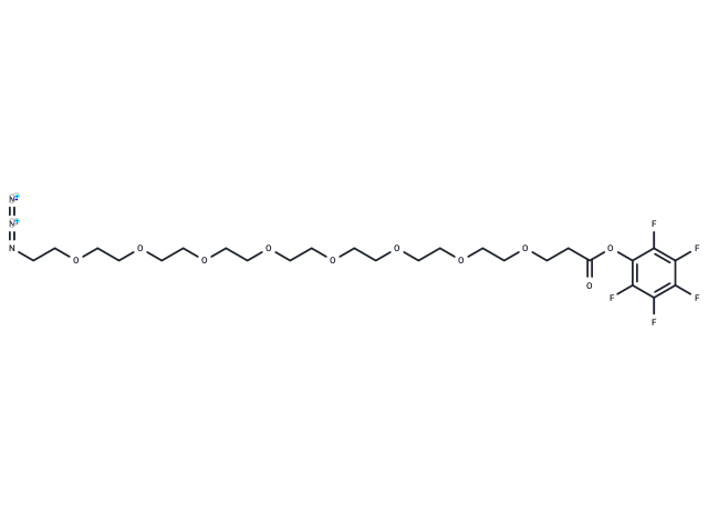 化合物 Azido-PEG8-PFP ester,Azido-PEG8-PFP ester