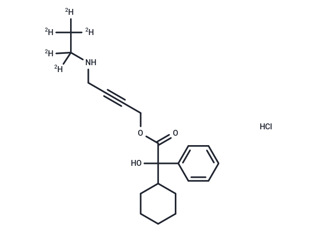 化合物 N-Desethyl Oxybutynin-d5 hydrochloride,N-Desethyl Oxybutynin-d5 hydrochloride