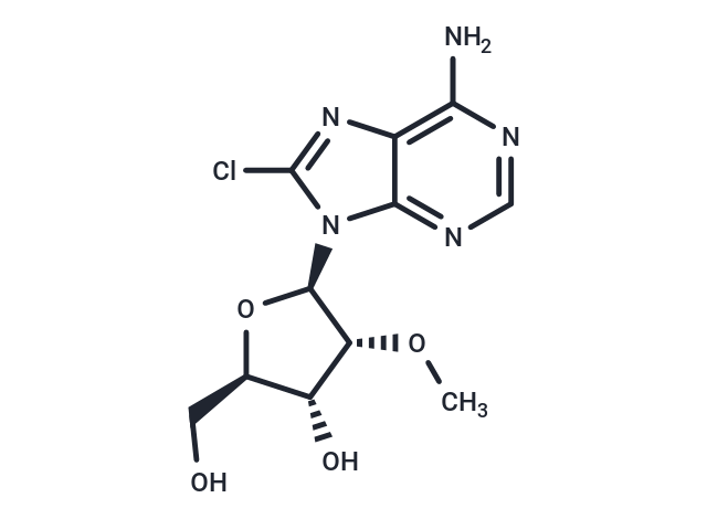 化合物 8-Chloro-2’-O-methyl ? adenosine,8-Chloro-2’-O-methyl ? adenosine