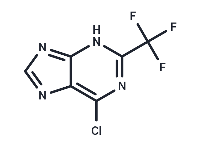 化合物 6-Chloro-2-(trifluoromethyl)-9H-purine,6-Chloro-2-(trifluoromethyl)-9H-purine