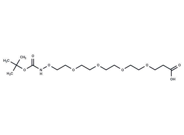 化合物 Boc-aminoxy-PEG4-acid,Boc-aminoxy-PEG4-acid