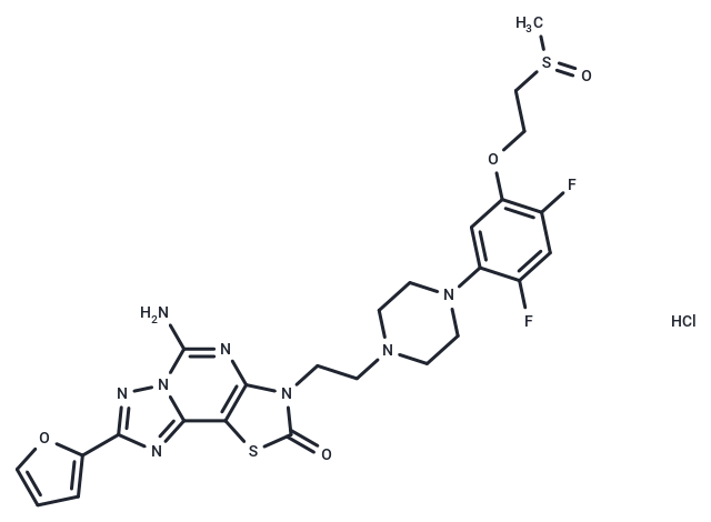 化合物 Inupadenant HCl,Inupadenant HCl