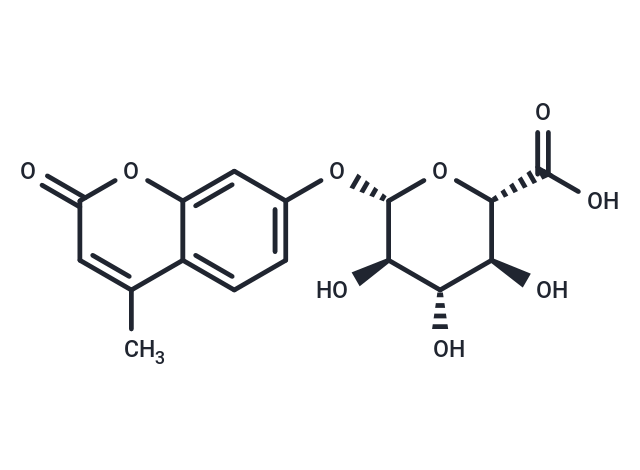 化合物 4-Methylumbelliferyl β-D-glucuronide,4-Methylumbelliferyl β-D-glucuronide