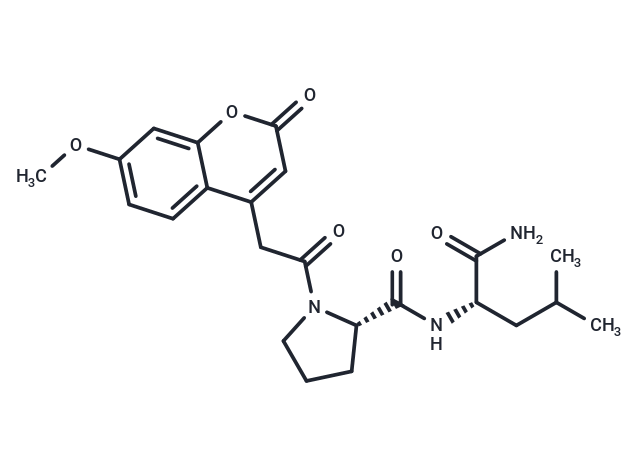 化合物 Mca-Pro-Leu-NH2,Mca-Pro-Leu-NH2