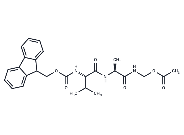 化合物 Fmoc-Val-Ala-aminomethyl acetate,Fmoc-Val-Ala-aminomethyl acetate