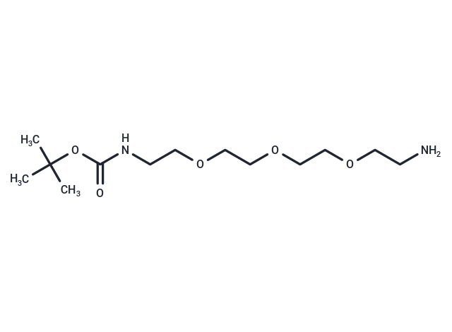 化合物 NH2-PEG3-C2-NH-Boc,NH2-PEG3-C2-NH-Boc