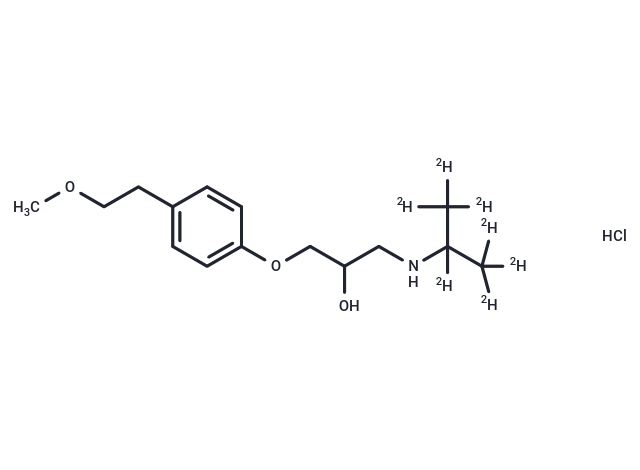 鹽酸美托洛爾-d7,Metoprolol-d7 Hydrochloride