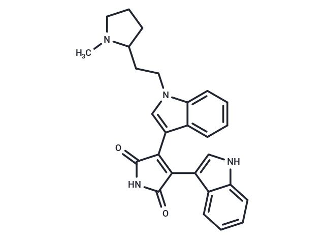 化合物 Bisindolylmaleimide II,Bisindolylmaleimide II