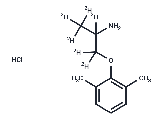 化合物 Mexiletine-d6 hydrochloride,Mexiletine-d6 hydrochloride