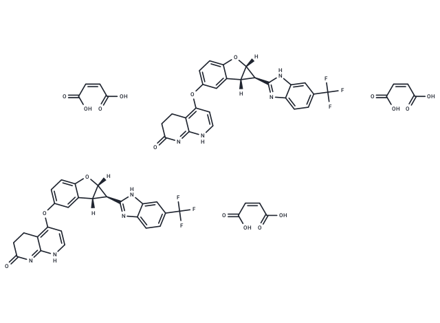 化合物 Lifirafenib maleate,Lifirafenib maleate