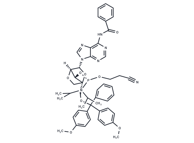 化合物 DMTr-LNA-A(Bz)-3-CED-phosphoramidite,LNA-A(Bz) amidite