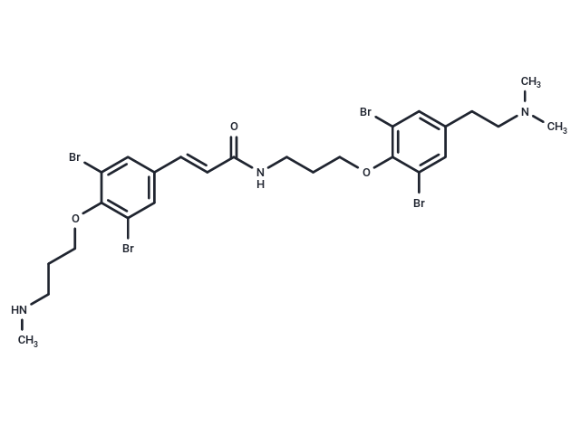 化合物 Psammaplysene B,Psammaplysene B