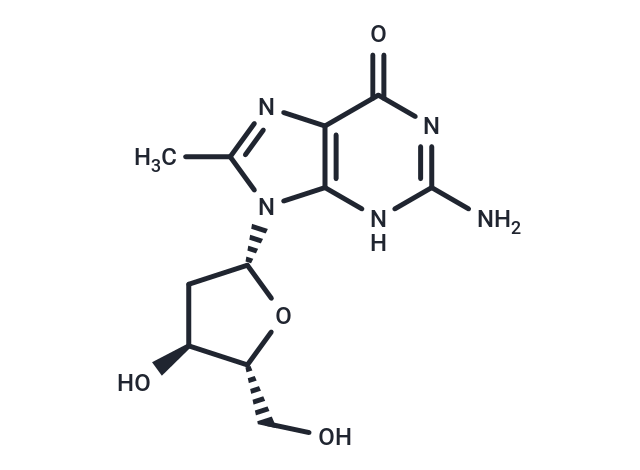 化合物 8-Methyl-2’-deoxyguanosine,8-Methyl-2’-deoxyguanosine