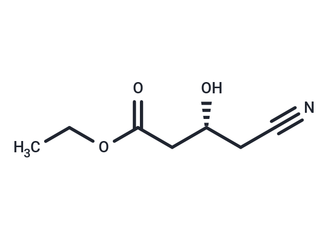 化合物 Ethyl (R)-(-)-4-cyano-3-hydroxybutyate,Ethyl (R)-(-)-4-cyano-3-hydroxybutyate