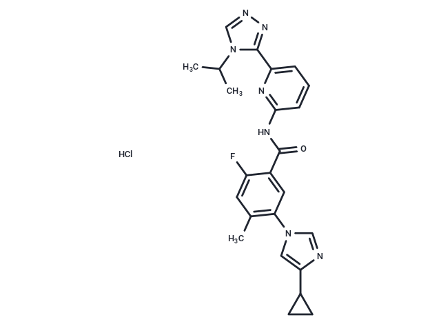 化合物 Selonsertib HCl,Selonsertib HCl