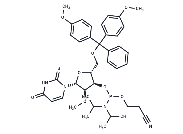 化合物 2’-O-Me-2-thio-U-3’-phos phoramidite,2’-O-Me-2-thio-U-3’-phos phoramidite