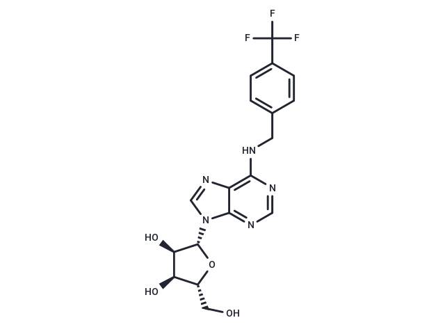 化合物 N6-(4-Trifluoromethylbenzyl)adenosine,N6-(4-Trifluoromethylbenzyl)adenosine