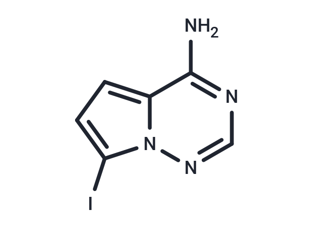 化合物 7-Iodopyrrolo[2,1-f][1,2,4]triazin-4-amine,7-Iodopyrrolo[2,1-f][1,2,4]triazin-4-amine