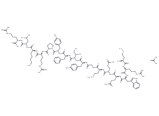 化合物MOTS-c(Human) Acetate,MOTS-c(Human) Acetate（1627580-64-6 free）