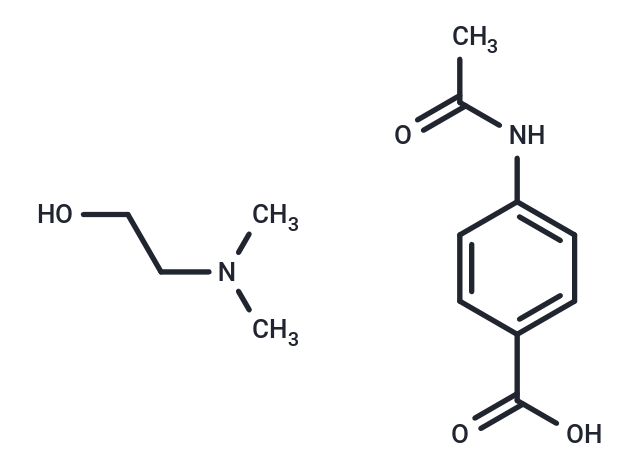 化合物 Deanol acetamidobenzoate,Deanol acetamidobenzoate